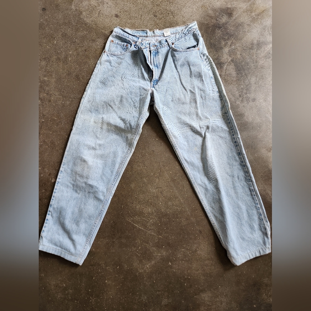 Vintage Levi's 560 high waist loose taper jeans 36x34